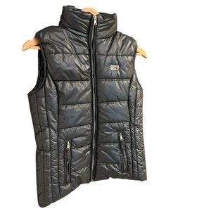 Napapijri M vintage EVC super dark navy almost Black Puffer Vest